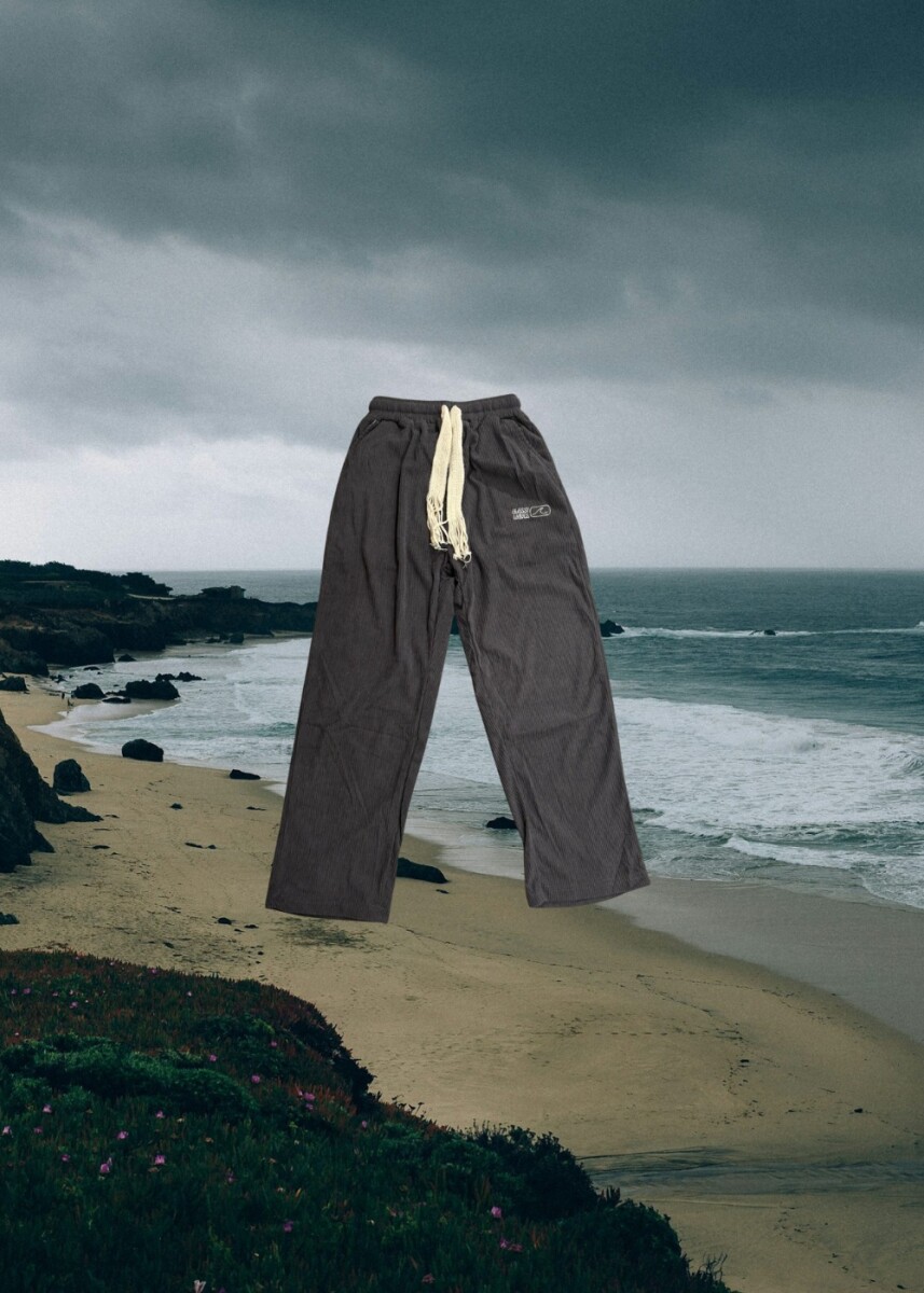 Pantalón Ribbed /Gris 