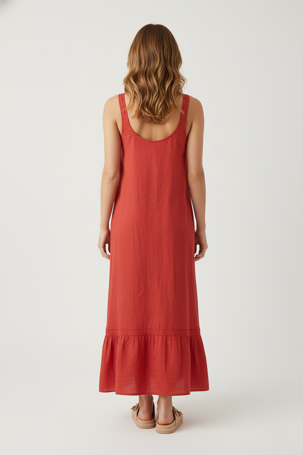 Vestido Bidelia Rojo