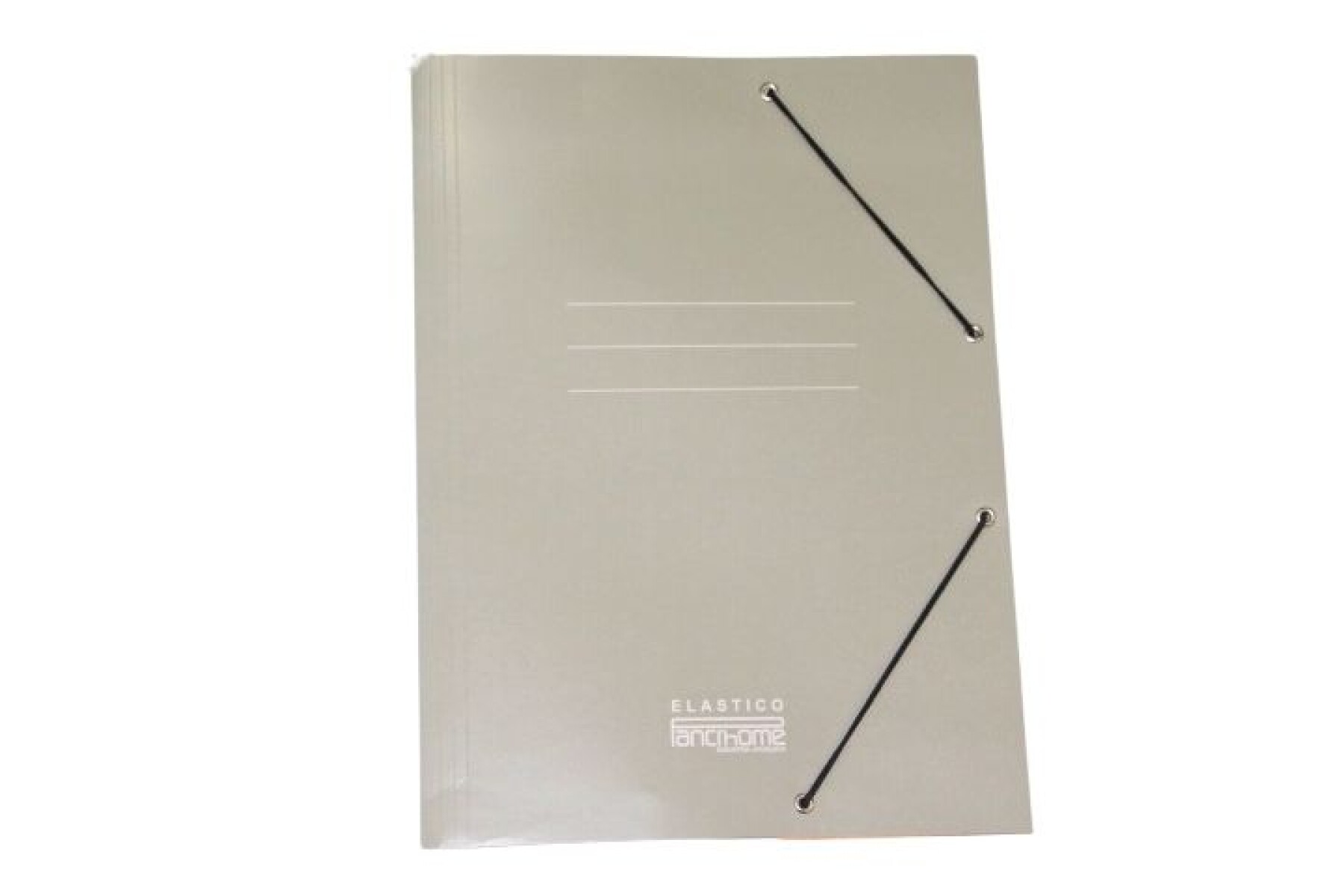 CARPETA PANCHROME CON ELASTICO 307 COLOR GRIS 