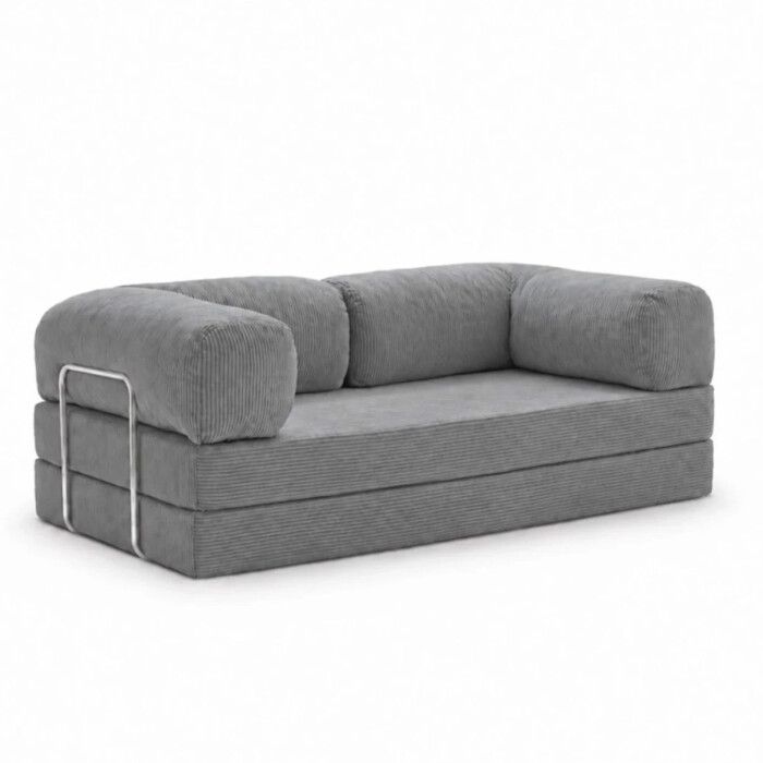 Sillón Cama Teddy Gris | PREVENTA