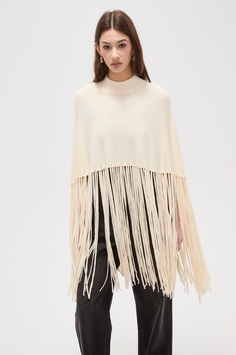 Poncho Savil Crudo / Natural