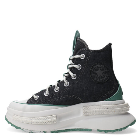 Championes de Mujer Converse Run Star Legacy CX Negro - Verde Agua
