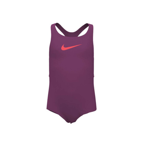 Traje De Baño Racerback One Piece de Niña rosado