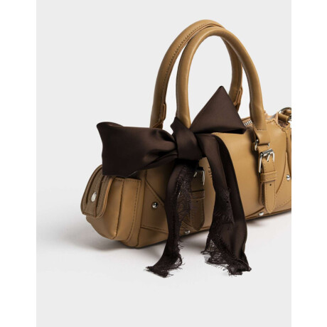 Vinchas Textiles Pañuelo Marron Chocolate