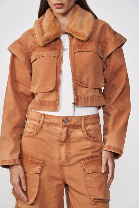 Chaqueta Matilde Caramelo