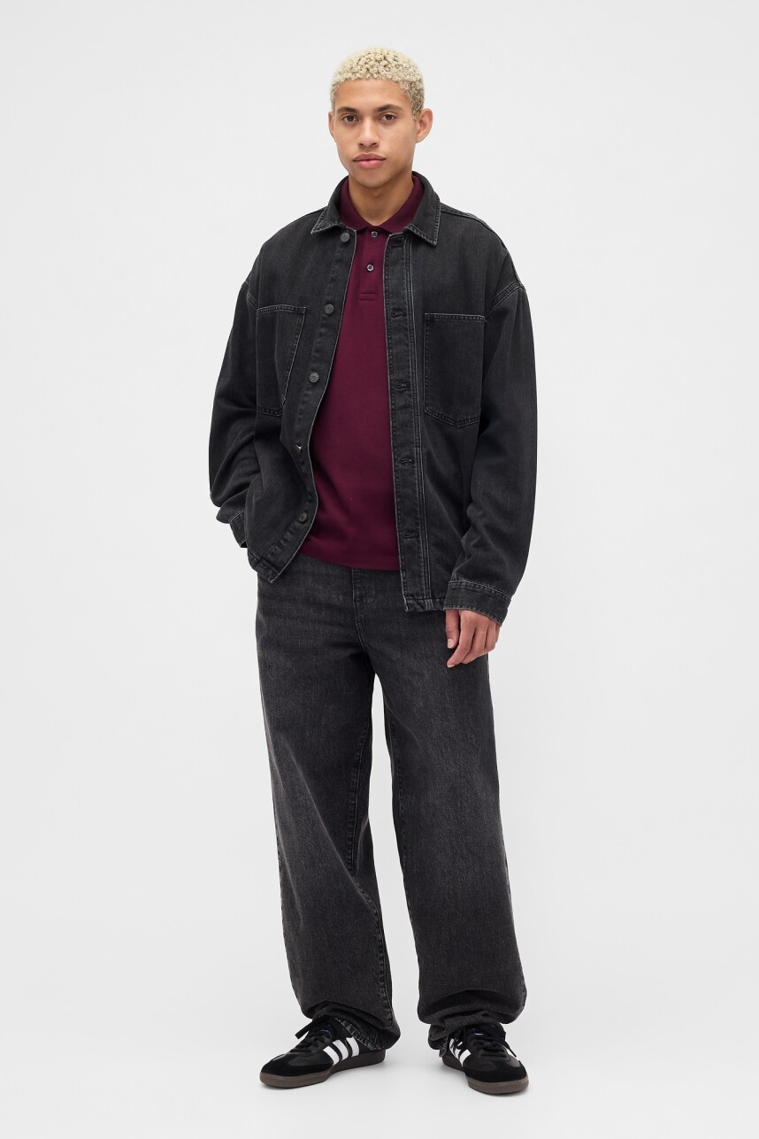 Polo Oso Brannan Hombre Tuscan Red