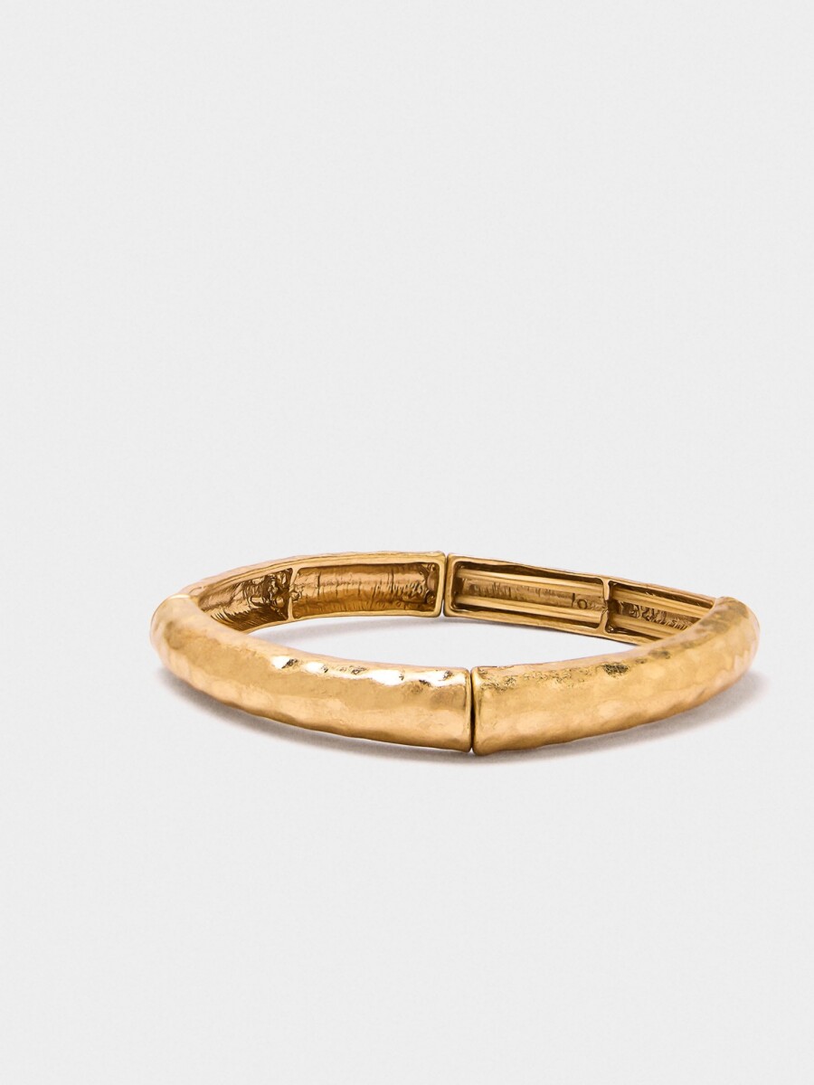 Pulsera Elástica Irregular dorado