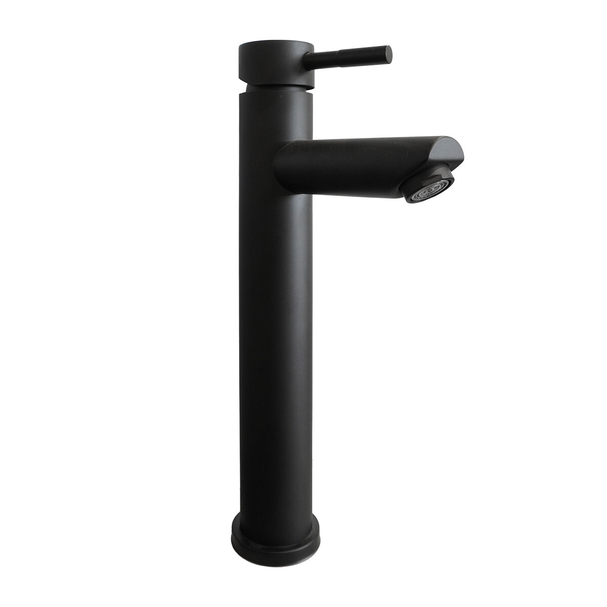 Grifería Monocomando Para Lavatorio Modelo Palito 31 Cm Acero Color Negro 