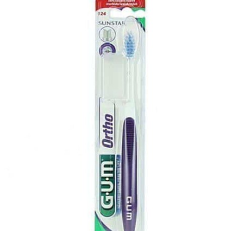 Cepillo de Dientes Gum Ortodoncia N°124 Cepillo de Dientes Gum Ortodoncia N°124