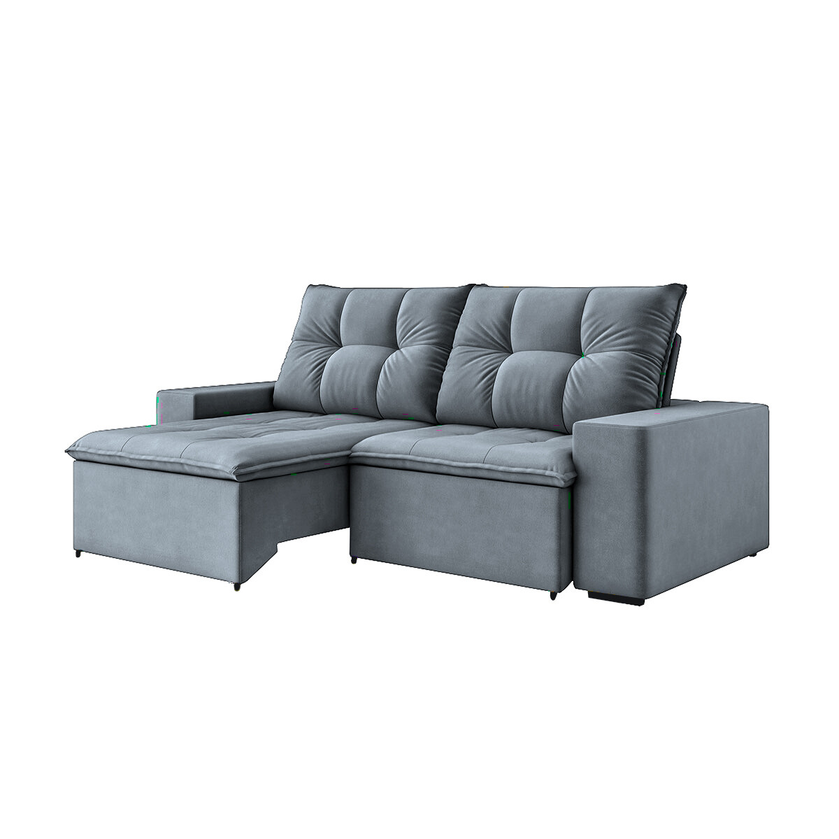 Sillon Damasco Completo Extensible Color Titanio 