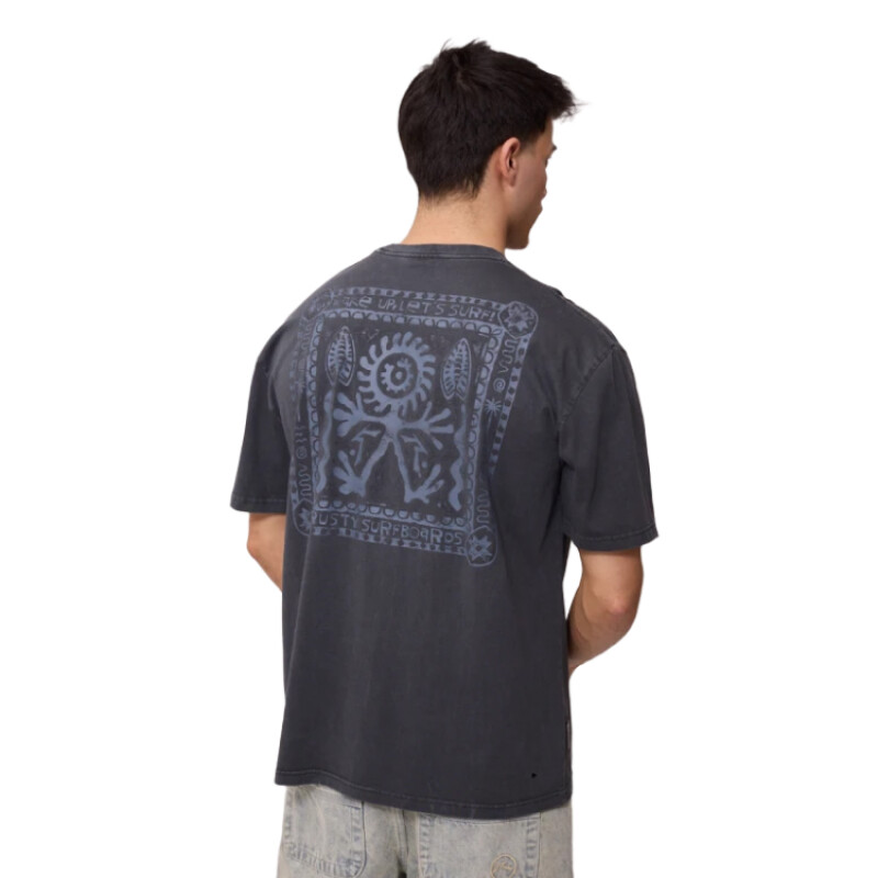 Remera Rusty Flipda - Gris Remera Rusty Flipda - Gris
