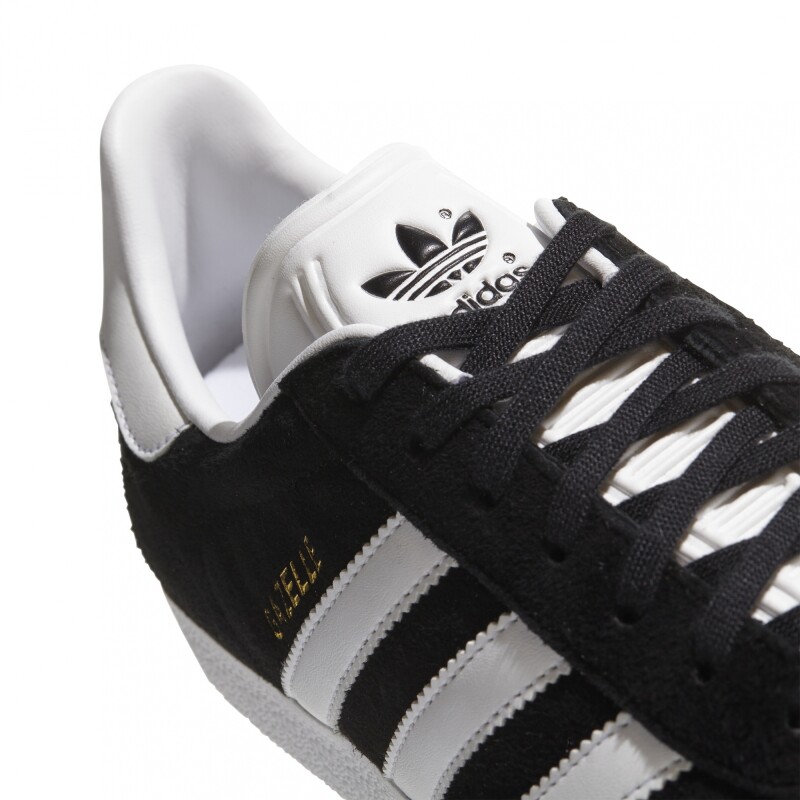 adidas GAZELLE BLACK/WHITE