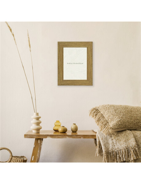 PORTARRETRATO PS 20x25CM SIMIL RATTAN PORTARRETRATO PS 20x25CM SIMIL RATTAN