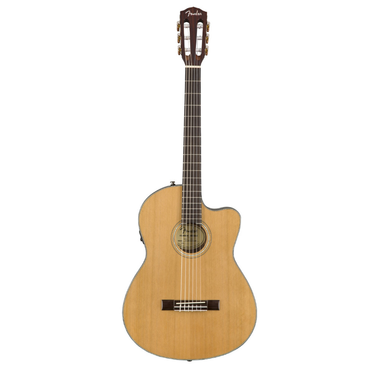 GUITARRA ELECTROACUSTICA FENDER CN140SCE NYLON CON ESTUCHE 