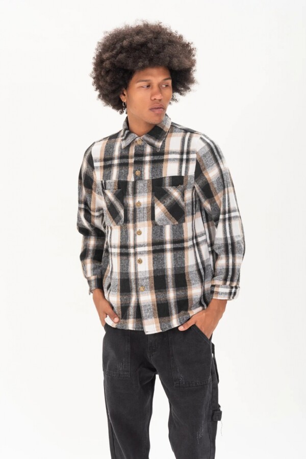 Camisa Lumber Gris
