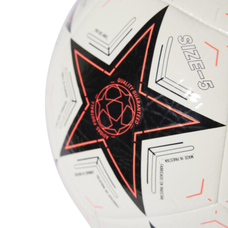 Pelota adidas UCL Club 24/25 League Phase - White / Black / White / Black / Red