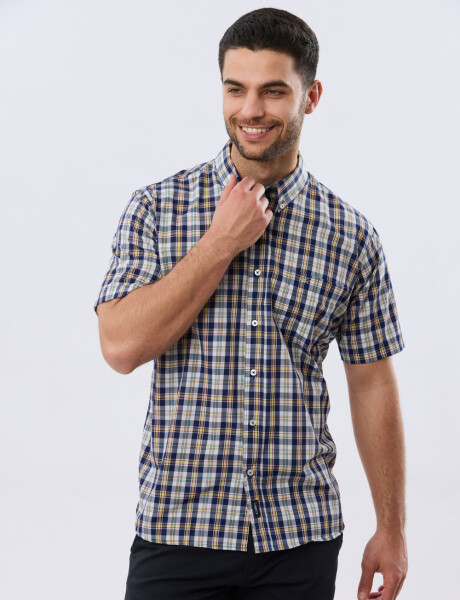 CAMISA SPORT CUADROS Unico
