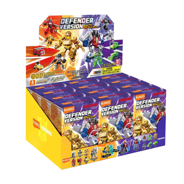 BLOKEES TRANSFORMERS THE OVERTHROW única