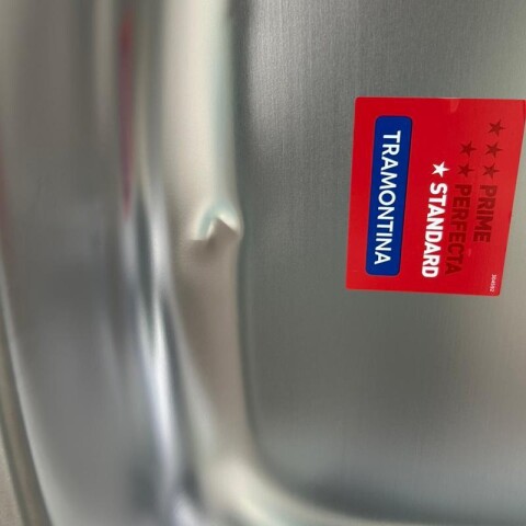 [OUTLET] Pileta Mesada Central Tramontina de Fregadero Acero Inoxidable 120 cm X 50 cm - ABOLLADA [OUTLET] Pileta Mesada Central Tramontina de Fregadero Acero Inoxidable 120 cm X 50 cm - ABOLLADA