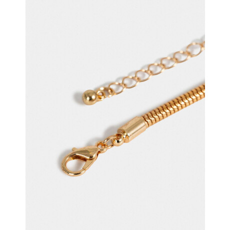 Pulsera Flexible Multi Dijes Dorado