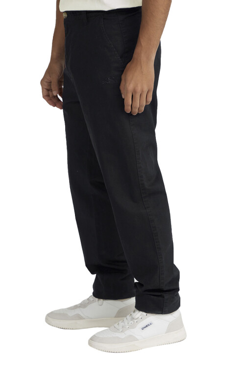 Pantalones Essentials Chino Negro