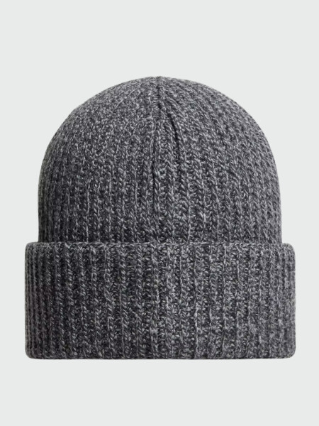 MONCLER - Gorro de Lana y Cachemir Mouliné Tricot Negro