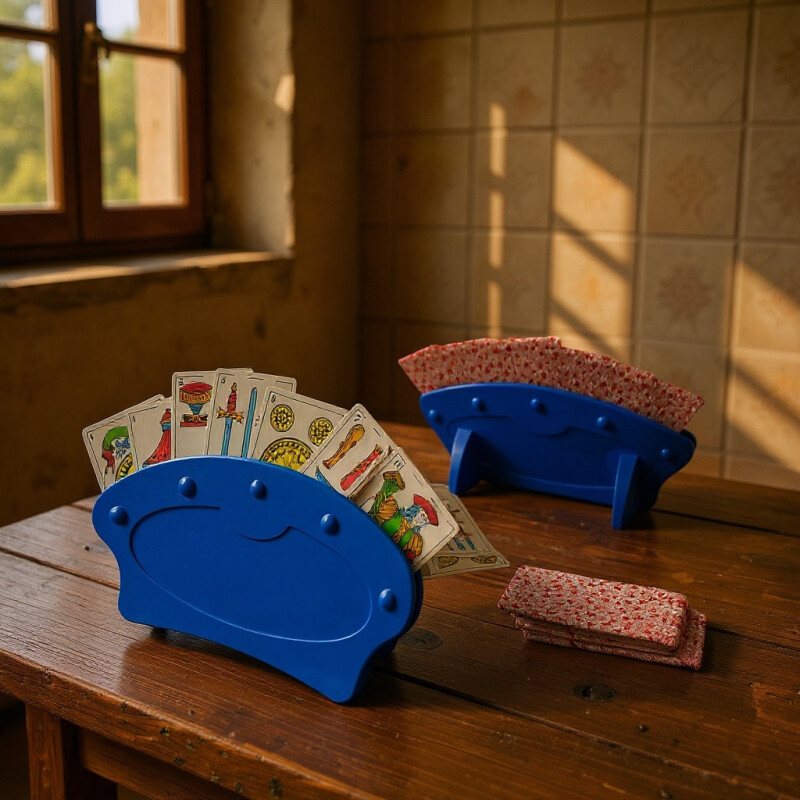 Set X2 sujetador de cartas ayuda mano cartas ergonomico Sin Color