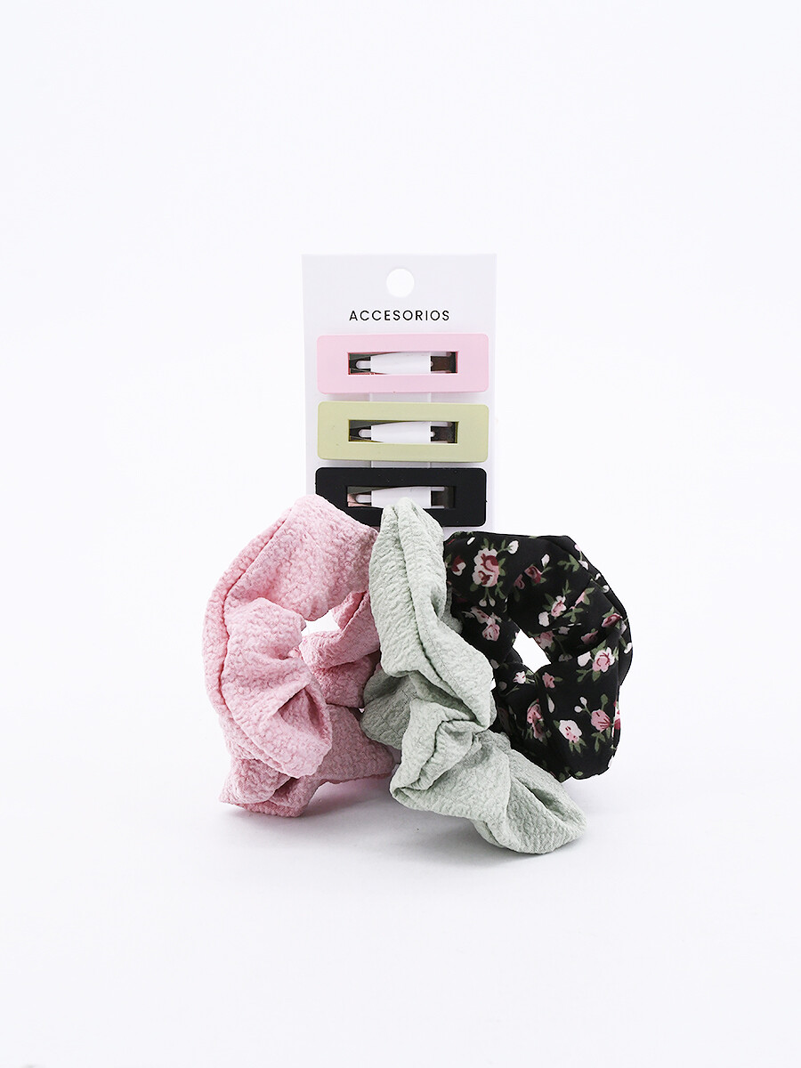COLERO + BROCHE SET X 6 - VARIANTE 1 