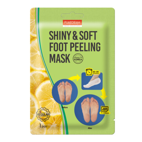 Mascarilla para Pies Purederm Shiny & Soft Foot Peeling Mask 1 Par Mascarilla para Pies Purederm Shiny & Soft Foot Peeling Mask 1 Par