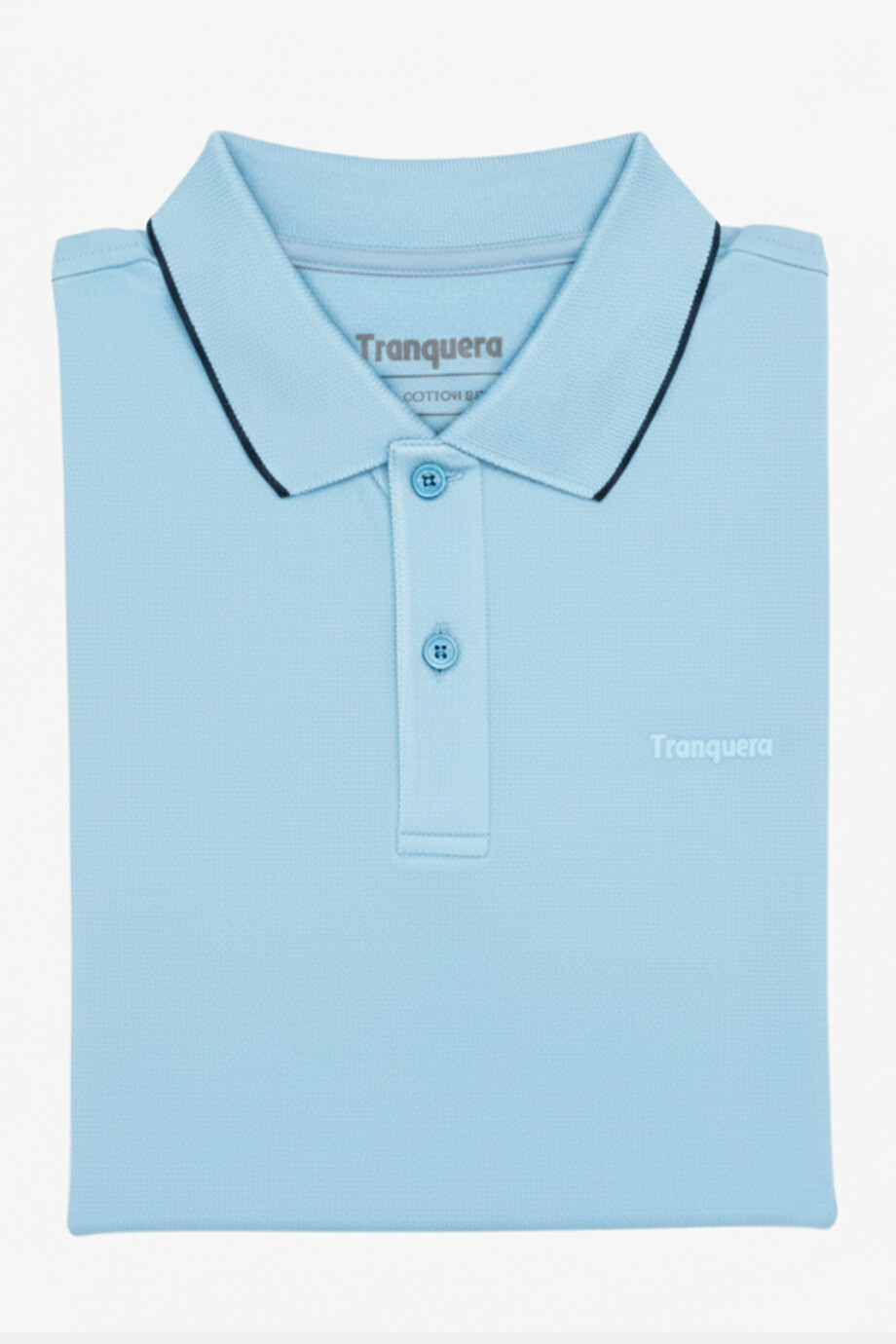 Remera Polo Tranquera Celeste