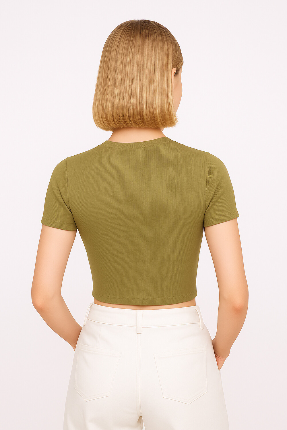 Remera Butler Verde Oliva Claro