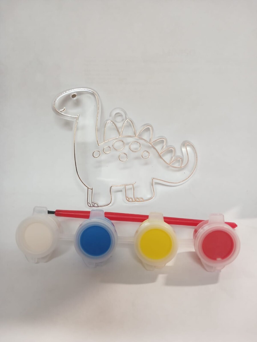 Atrapasol DIY dinosaurio - diseño 1 