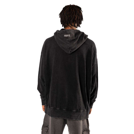 Abrigo Tiffosi Canguro Wash Unisex Negro