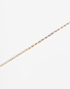 Pulseras Flexibles Strass Pulsera Flexible Con Cubic En Color - Dorado