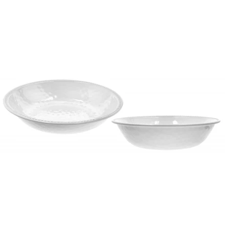 Bowl de melamina Linea Spot guarda plateada Bowl de melamina Linea Spot guarda plateada