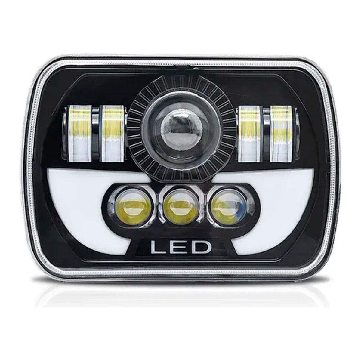 SEMIOPTICAS - LED 7" 12/24V 6000K WESTON 