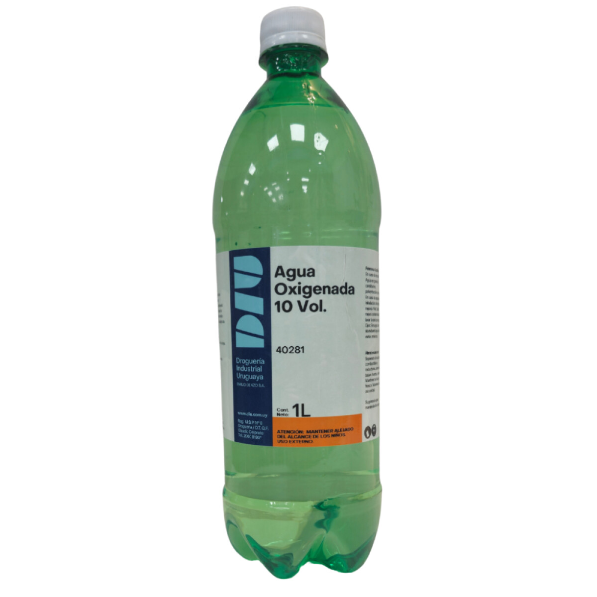 Agua Oxigenada DIU 10 Volúmenes 1L 
