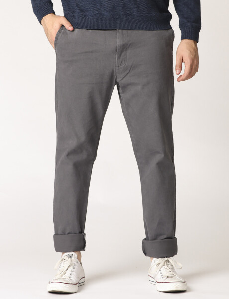 080422 PANTALÓN SPORT S/PINZAS HARRY Gris