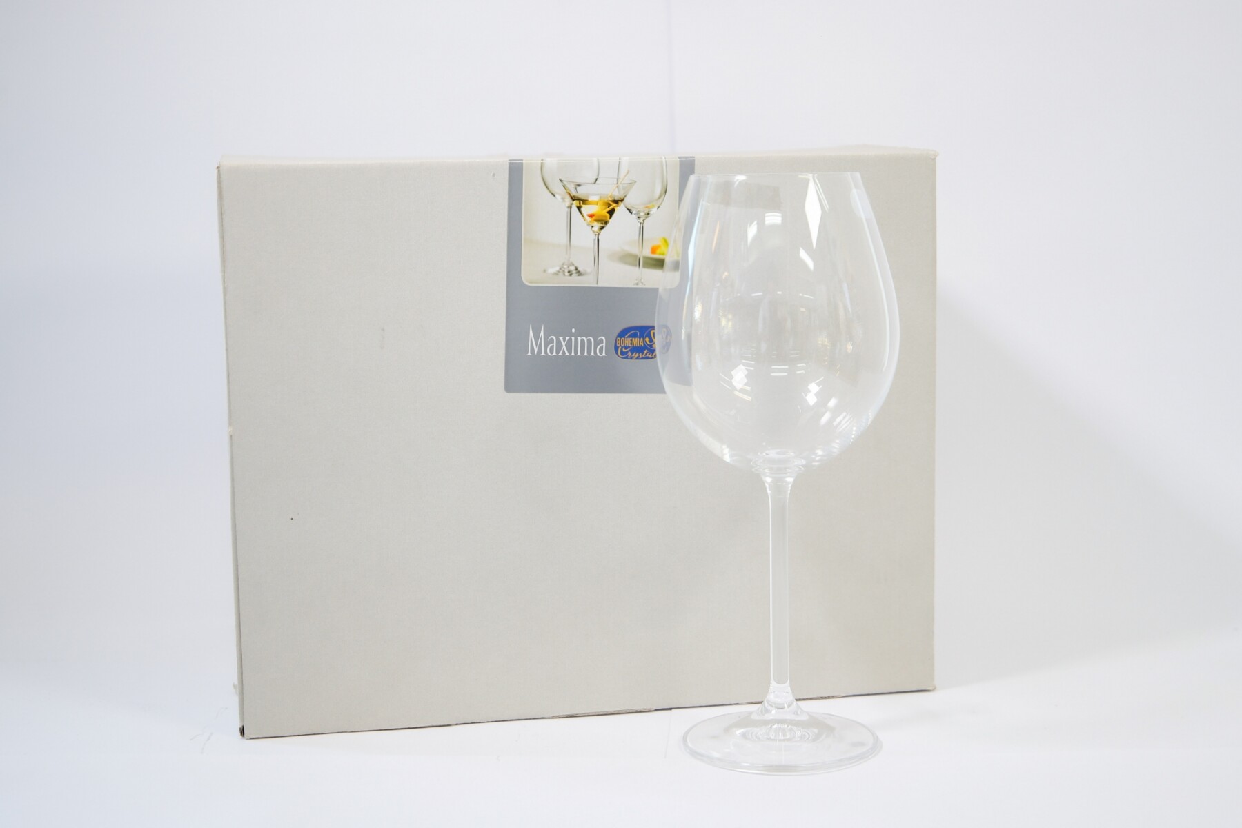 Copa de Vino Cristal Set 6 Unidades Máxima 