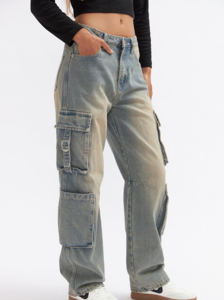 JEAN TINTO AZUL MEDIUM