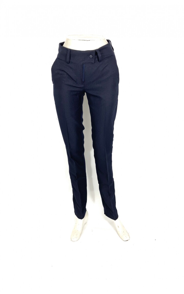 PANTALON VESTIR DAMA UNIFORME - AZUL 