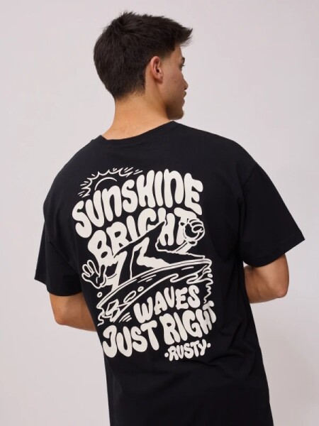 T-SHIRT RUSTY LYFIA NEGRO