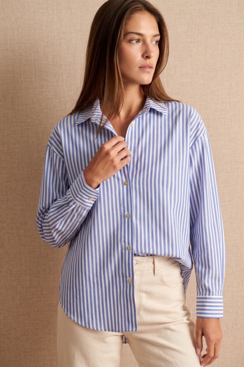 Camisa Celeste