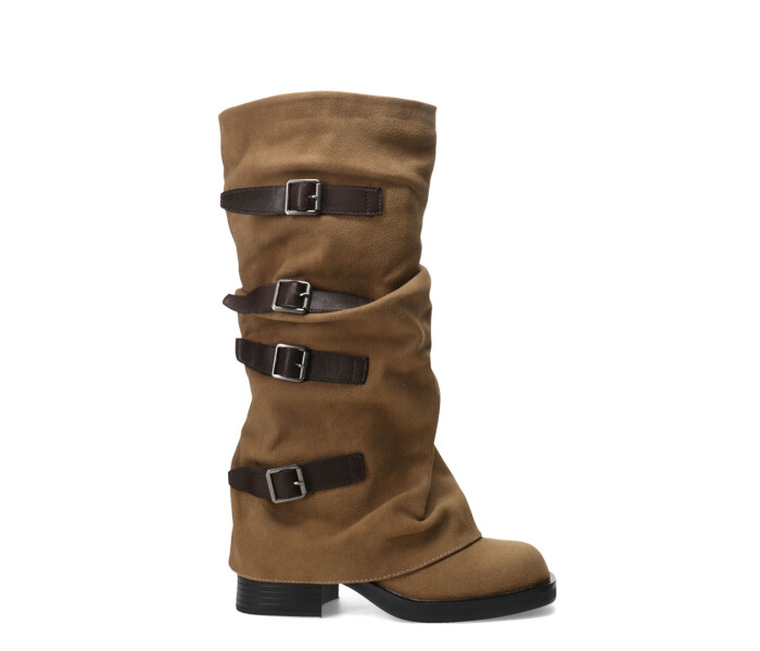 Botas de Mujer Miss Carol Brick Beige