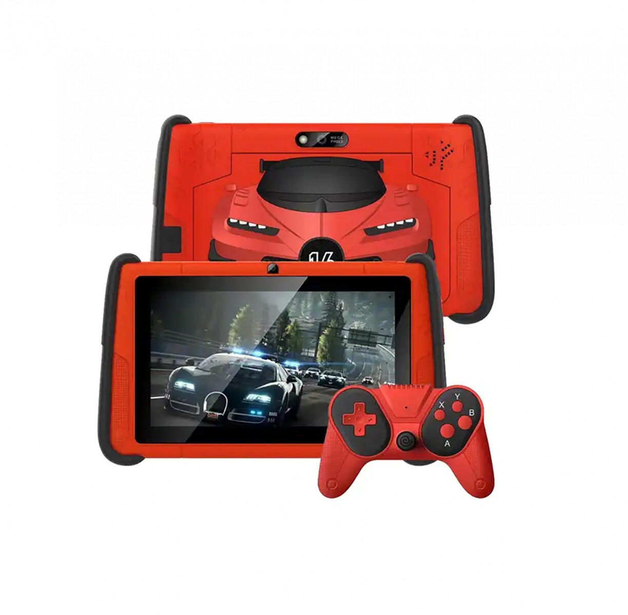 Tablet Pritom K7 Pro Kids Car 7'' A100 4/64GB - Rojo 