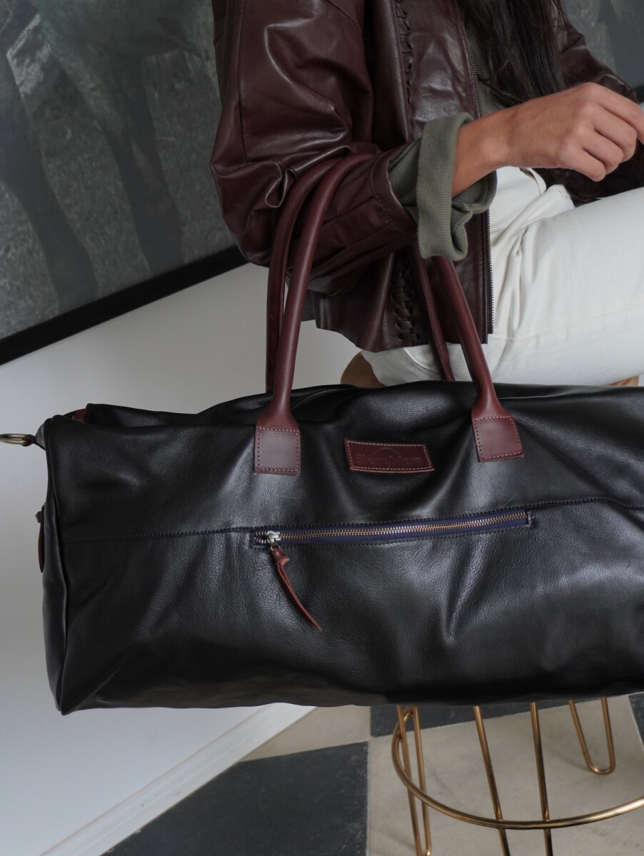 Weekender Bag - Negro Blue Zip 