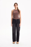 Tanktop Heart Marron