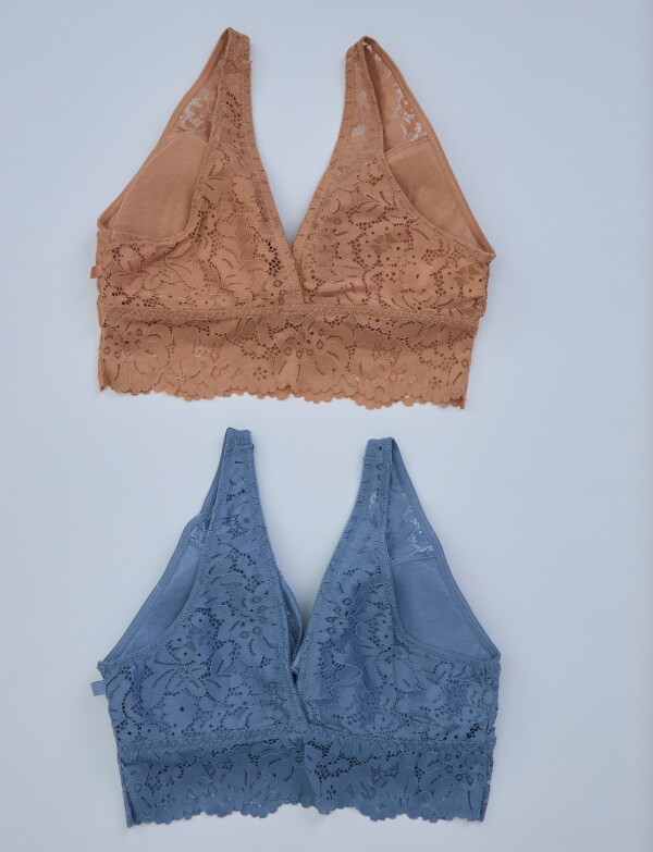 Pack 2 Bralettes AZUL