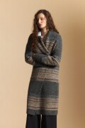 CARDIGAN FERONIA Gris Oscuro