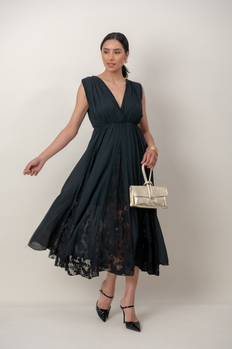 VESTIDO RITMO - Negro 